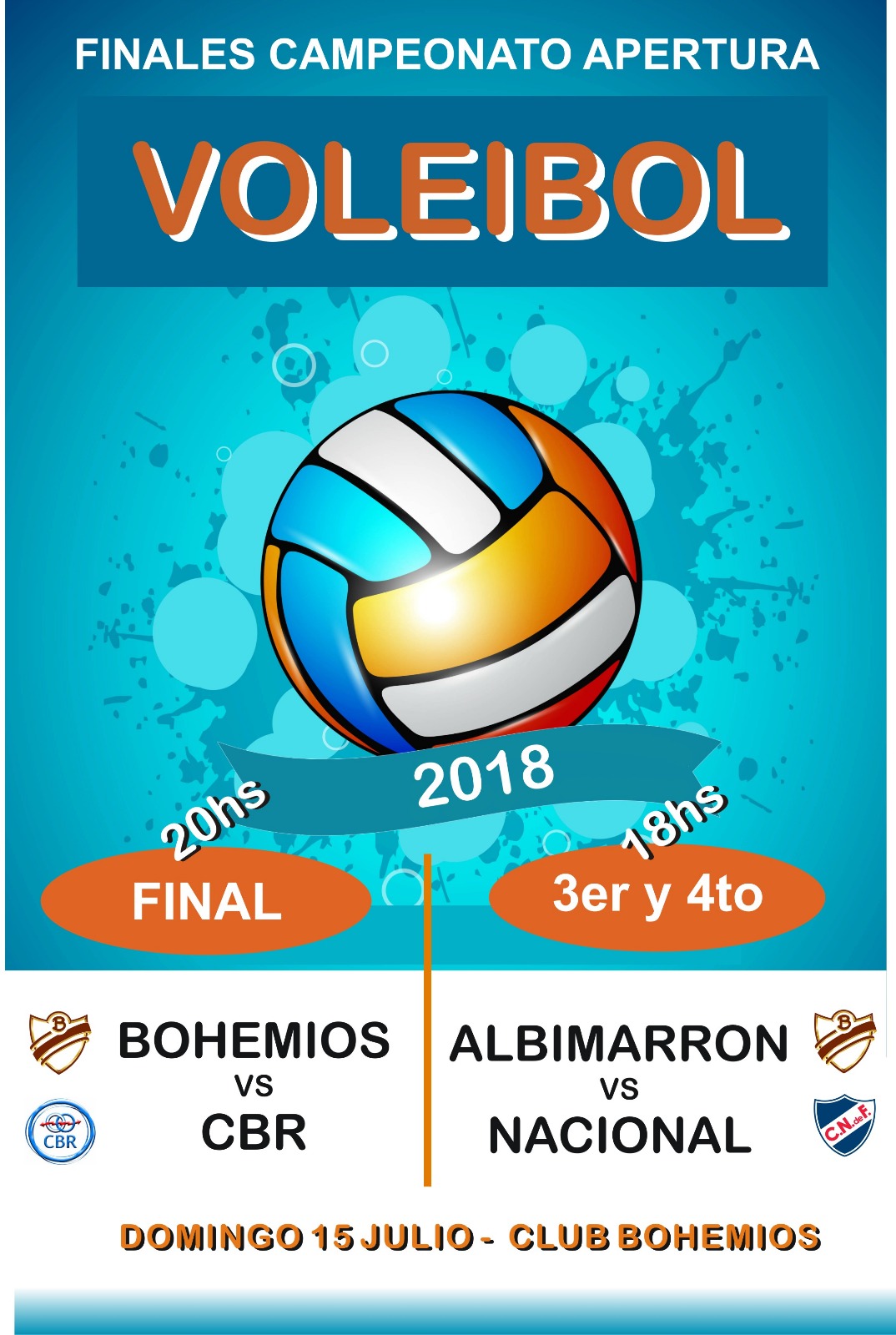 Finales Livosur  junio 2018
